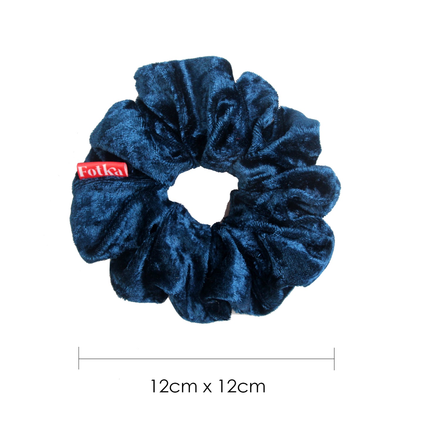 CRUSHED VELVET MODRY